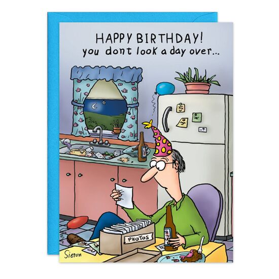 COVER: HAPPY BIRTHDAY! You don't look a day over. . . INSIDE: Today