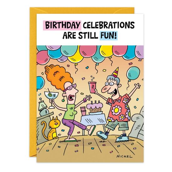 COVER: Birthday celebrations are still fun! INSIDE: You just need to start a little bit earlier.