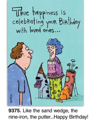 True happiness is celebrating with loved ones Birthday Card