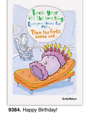 Each year it's the same thing Birthday Card